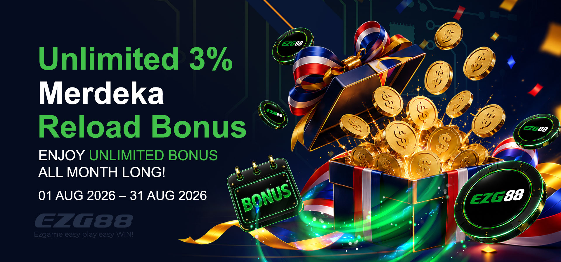 EZG88 Promotion Banner